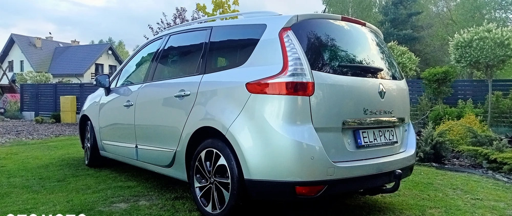 Renault Grand Scenic cena 40900 przebieg: 123000, rok produkcji 2015 z Łask małe 466